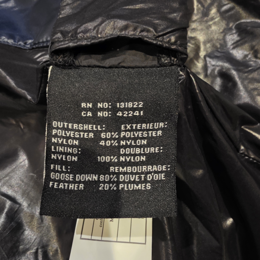 Sam. Midnight Blue Puffer Jacket Euc - image 6